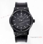 Hublot Classic Fusion Ceramic 'Black Magic' 42 Watch GSF HUB1110 Movement